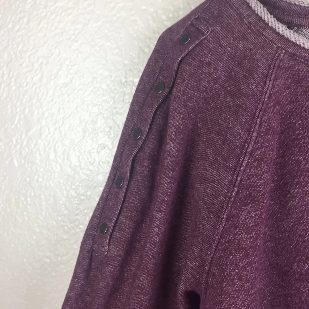 Rock & Republic Maroon Sweater in XL - Picture 4 of 6